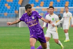 基萊斯破門，津門虎內(nèi)部教學(xué)賽1-2不敵國安