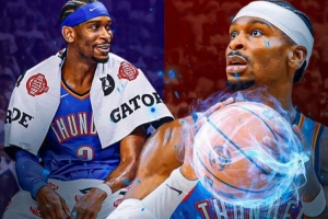 7次三節(jié)打卡仍領(lǐng)跑！本季亞歷山大關(guān)鍵時(shí)刻已得56分 斷檔聯(lián)盟第一