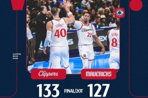 久旱逢甘霖！快船官方曬贏球海報(bào) 祖巴茨和喬丹·米勒登上封面