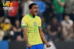 U17世界杯：常規(guī)時間互交白卷，巴西點(diǎn)球大戰(zhàn)5比4巴拉圭晉級