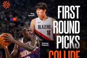 預(yù)熱！山谷太陽(yáng)發(fā)布今日比賽海報(bào)：楊瀚森VS馬盧阿奇 首輪秀對(duì)決~