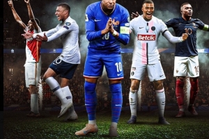 他才26歲！2016年2月20日打進處子球，姆巴佩職業(yè)生涯已打進400球