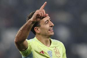 德拉富恩特麾下西班牙參與進(jìn)球：奧亞薩瓦爾22球最多，亞馬爾次席