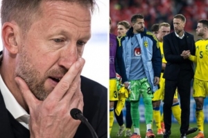 執(zhí)教瑞典開門黑！波特：1-4瑞士很痛苦，要冷靜對待球隊的崩盤