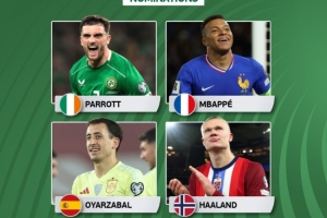 本輪歐洲世預(yù)賽最佳候選：姆巴佩、哈蘭德、奧亞薩瓦爾、帕洛特