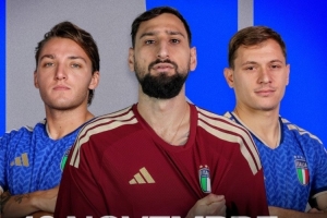 搏至無憾！意大利發(fā)布對挪威海報：多納魯馬、巴雷拉、雷特吉出鏡