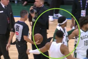 我也淋過雨！字母哥圍圈祈禱瞥見出事了 挺身而出結(jié)束爭論