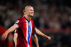 場均接近2球！哈蘭德連續(xù)11場世預賽破門，總計打進21球