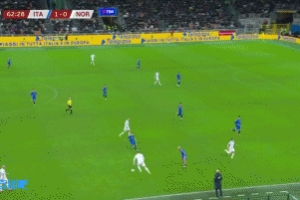 板上釘釘！努薩盤帶后遠(yuǎn)射破門 瑟爾洛特助攻，挪威1-1扳平意大利