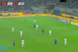 10分鐘1球90分鐘不得..？埃斯波西托第10分鐘破門，意大利1-0挪威