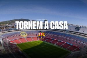 時隔2年半！官方：巴薩獲準重返諾坎普比賽，首戰(zhàn)周六對陣畢巴