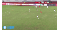 U22國(guó)足流暢配合！楊希禁區(qū)內(nèi)倒地，但裁判表示沒(méi)有點(diǎn)球