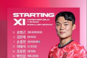 友誼賽-韓國vs加納首發(fā)：孫興慜、李剛?cè)?、卡斯特羅普出戰(zhàn)