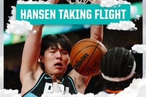 美網(wǎng)友：楊瀚森打出NBA生涯最佳戰(zhàn) 確實(shí)有天賦 多讓他打！