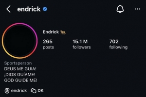 暗示什么？恩德里克將社媒頭像更改為空白圖片