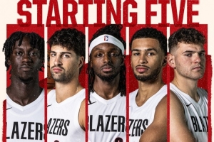 開(kāi)拓者vs公牛首發(fā)：西索科/阿夫迪亞/格蘭特/卡馬拉/克林根