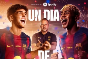 重返諾坎普！巴薩發(fā)布對(duì)陣畢巴海報(bào)：弗里克、亞馬爾、庫(kù)巴西出鏡