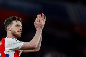 賴斯：我感覺(jué)自己處于最佳狀態(tài)，我們希望在本周末再次戰(zhàn)勝熱刺