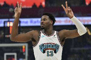 明天灰熊客戰(zhàn)獨行俠 小賈倫·杰克遜因右腳踝扭傷小概率出戰(zhàn)