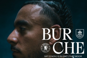 沖擊英超3連勝！切爾西發(fā)布客戰(zhàn)伯恩利海報：古斯托單人出鏡