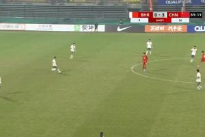 碾壓局！U16國(guó)足狂轟25腳射門打進(jìn)4球，巴林U16全場(chǎng)0射門