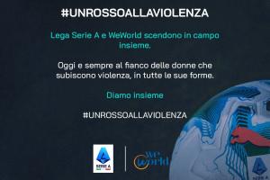 向暴力說(shuō)不！支持公益活動(dòng)，本輪意甲所有球員臉頰涂上一抹油彩