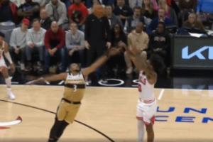 科比·懷特三分不中奇才自己失誤 公牛發(fā)球不給犯規(guī)機會1分險勝