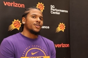 已缺陣6場！杰倫·格林談腿筋傷勢：情況正在好轉(zhuǎn) 會繼續(xù)努力康復(fù)