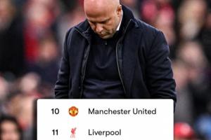 11年來頭一遭！利物浦12輪后位居英超下半?yún)^(qū)，渣叔時(shí)代從未發(fā)生