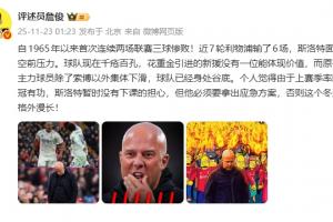 詹俊評利物浦慘?。盒略疀]一位能體現(xiàn)價值 斯洛特要拿出應急方案