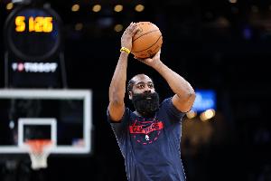 前三科詹庫(kù)!哈登36歲后至少砍下55分 NBA歷史第四人