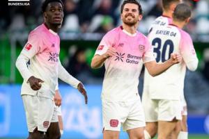 有能！尤爾曼接手藥廠德甲7勝1平只輸拜仁 聯(lián)賽第12北伐至第2??