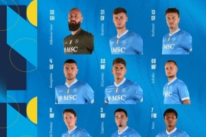 那不勒斯vs亞特蘭大首發(fā)：霍伊倫、麥克托米奈先發(fā)；盧克曼出戰(zhàn)