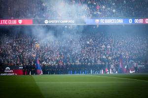 回家的喜悅！Spotify諾坎普球場在45157名薩迷的吶喊聲中重?zé)ㄉ鷻C(jī)