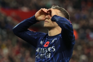 24勝8平，特羅薩德進(jìn)球的各項(xiàng)賽事比賽阿森納從未失利