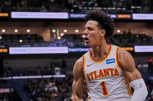 差點三雙！杰倫·約翰遜22中11砍下28分8板11助1斷