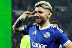 斯特拉斯堡隊(duì)史首次晉級(jí)歐戰(zhàn)半決賽，也是法國歷史第13隊(duì)