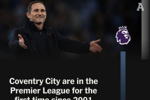 時隔25年重返英超！考文垂8年內(nèi)從第四級別聯(lián)賽到英超