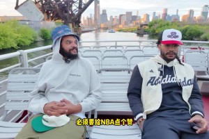 爺青回！德里克·羅斯與諾阿在芝加哥重聚，游艇上開心聊天