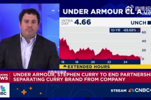 美記：安德瑪近年的營收持續(xù)下滑，庫里退役后可能轉(zhuǎn)戰(zhàn)高爾夫！