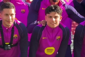 被阿勞霍“大脖溜子”后，亞馬爾誤以為是馬丁??