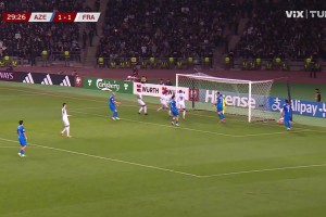 法國2-1反超！古斯托送助攻，阿克利烏什門前打空門得手